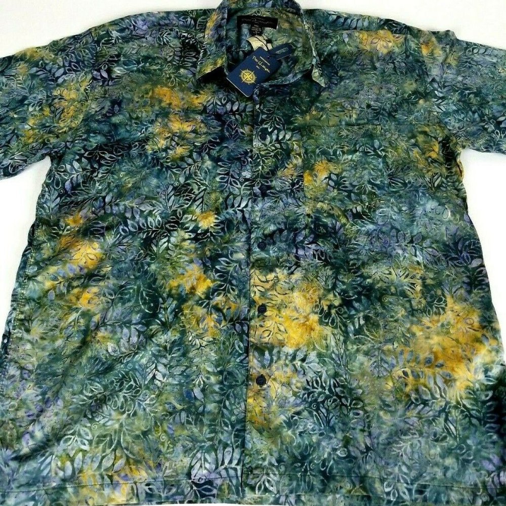 NWt Pete Huntington Bali mens 3XL Handcrafted